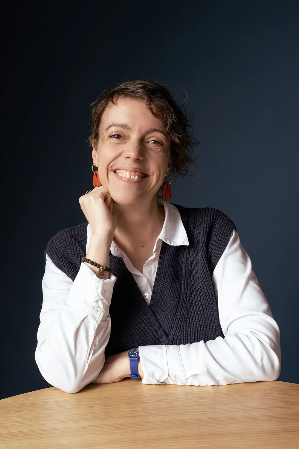 Portrait de Stéphanie Mahelin, UX designer.